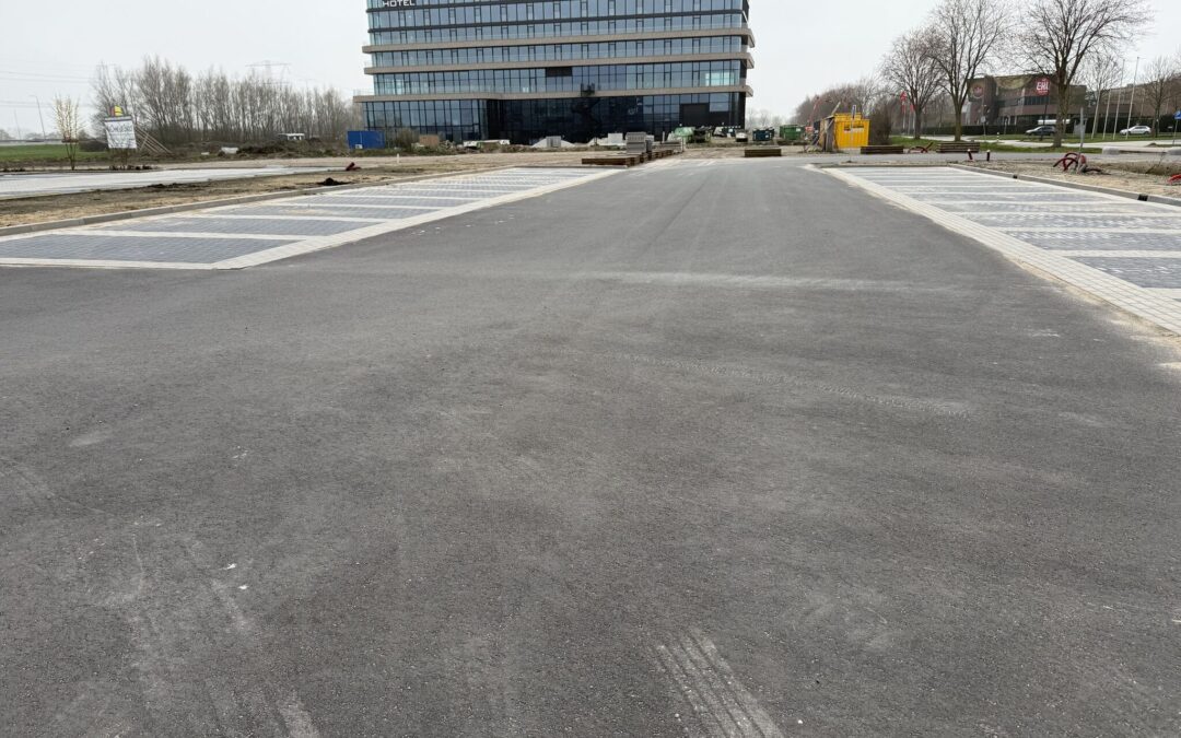 Asfaltverharding in Woerden