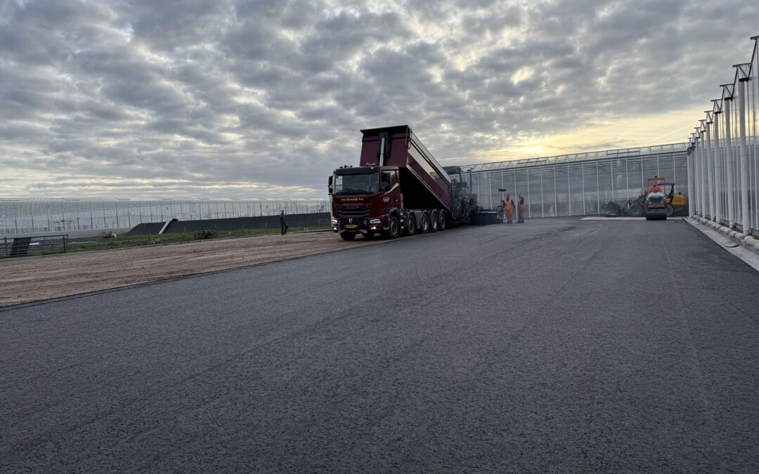 Parkeerterrein asfalteren Amstelveen