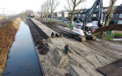 Reconstructie fietspad Berken en Rodenrijs